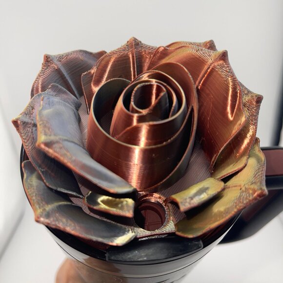 3D Rose Cowboy Hat Tumbler Topper that fit the Barbie x Stanley 80s Western Ken - Picture 6 of 9